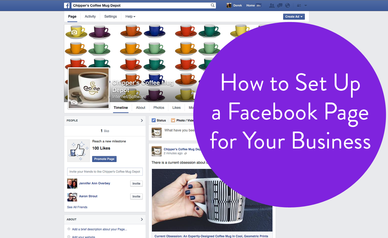 How to Set up a Facebook Page for Your Business | VerticalResponse Blog