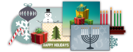 Step 1: Choose a Template. Step 2: Choose and Add Your Creative. Step 3: Send Your Holiday-ified Email.